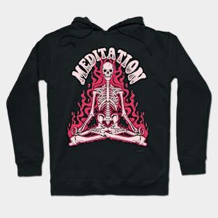 Meditation skull Hoodie